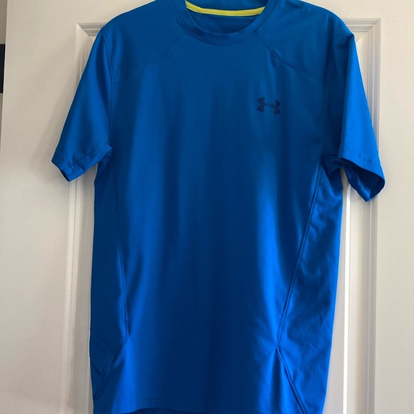 Under Armour Sunblock Shirt, Blue, Sz. S. - Picture 1 of 3